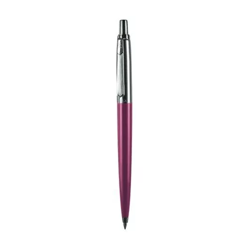 Golyóstoll, 0,8 mm, nyomógombos, magenta tolltest, PAX, kék