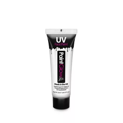 Arc- testfesték, UV fényben fluoreszkáló, 12 ml, neon fehér