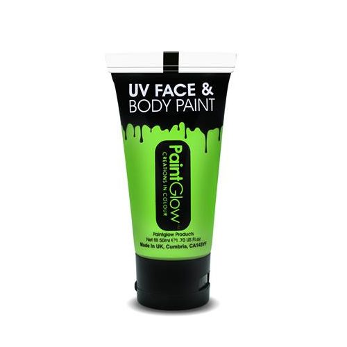 Arc- testfesték, UV fényben fluoreszkáló, 50 ml, neon zöld