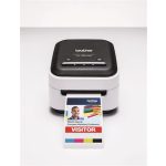 Etikett- és címkenyomtató, színes, BROTHER "VC-500W"