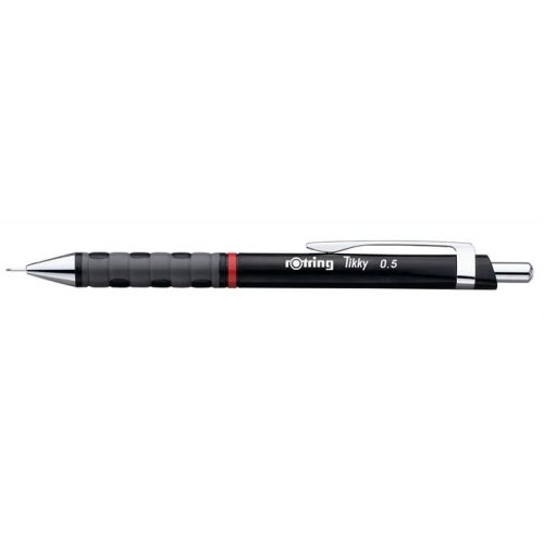 Nyomósirón, 0,5 mm, ROTRING "Tikky", fekete