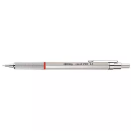 Nyomósirón, 0,5 mm, ROTRING "Rapid Pro", ezüst