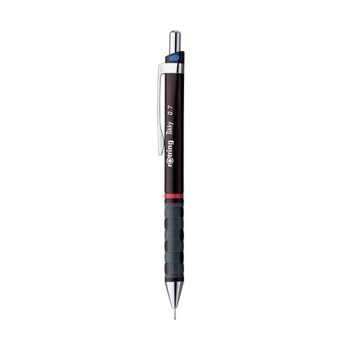 Nyomósirón, 0,7 mm, ROTRING "Tikky T", bordó