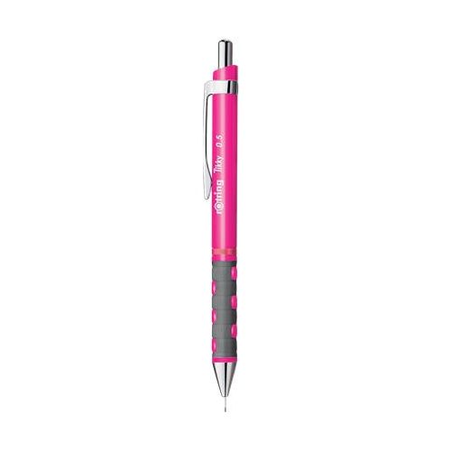 Nyomósirón, 0,5 mm, ROTRING "Tikky", neonpink