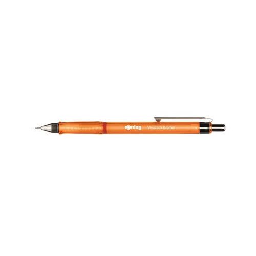 Nyomósirón, 0,5 mm, ROTRING "Visuclick", élénknarancs
