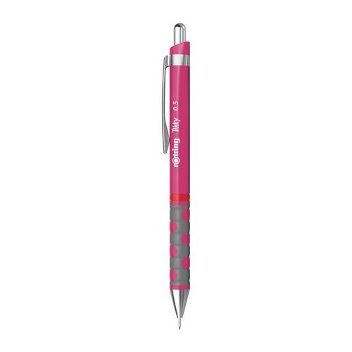 Nyomósirón, 0,5 mm, ROTRING "Tikky", magenta
