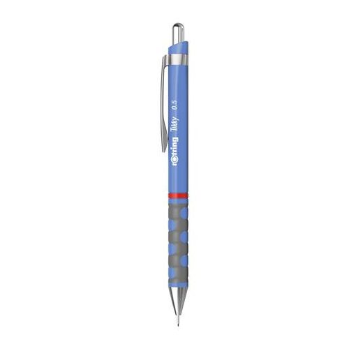 Nyomósirón, 0,5 mm, ROTRING "Tikky", íriszkék