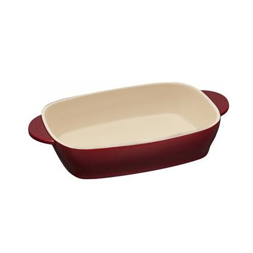 Sütőtál, téglalap, 38,6x23x6,6, 2,35L, RESTO "Fornax 96113", piros