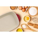 Sütőtál, téglalap, 38,6x23x6,6, 2,35L, RESTO "Fornax 96113", piros