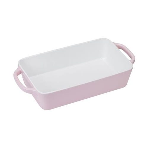 Sütőtál, téglalap, 34x17,2x7,3 cm, RESTO "Fornax 96121", rózsaszín