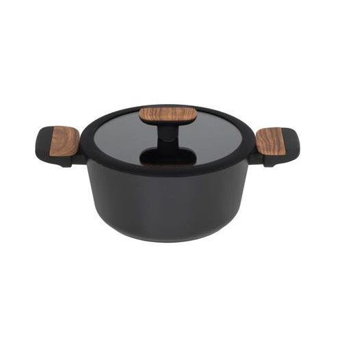 Főzőedény / lábas, fedővel, 20 cm, 2,6L, RESTO "MON 93187"