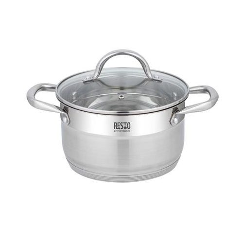 Főzőedény / lábas, fedővel, 20 cm, 3,6 liter, RESTO "Rigel 92104"