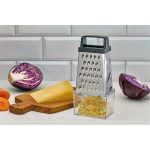 Konyhai reszelő, 4 oldalú, tárolóval, RESTO "Sham 95412"