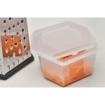 Konyhai reszelő, 6 oldalú, tárolóval, RESTO "Sham 95413"