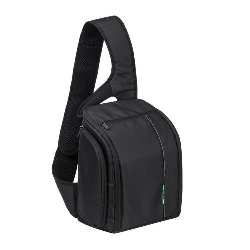 Oldaltáska, DSLR fényképezőgéphez, RIVACASE "Green Mantis 7470" fekete