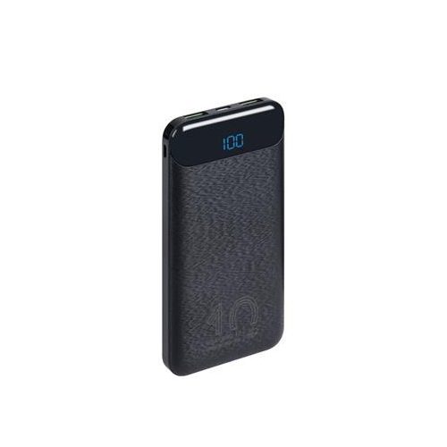 Hordozható akkumulátor, 10000mAh, QC/PD, 20W, RIVACASE "VA2540", fekete