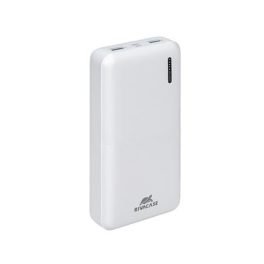   Hordozható akkumulátor, USB-A/USB-C, 20000mAh, 20W, QC/PD, RIVACASE "VA2572", fehér