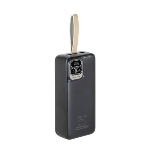 Hordozható akkumulátor, 30000mAh, QC/PD 20W, RIVACASE "VA2585"