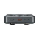 Hordozható akkumulátor, mágneses (vezeték nélküli), 10000mAh, RIVACASE "VA2608"