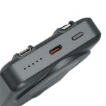 Hordozható akkumulátor, mágneses (vezeték nélküli), 10000mAh, RIVACASE "VA2608"