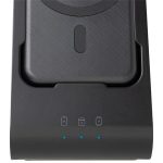 Töltőállomás, vezeték nélküli, mágneses, 5000mAh, RIVACASE "VA4917"