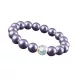 Karkötő, halványlila SWAROVSKI® gyöngyből, színjátszós fehér kristállyal, 10 mm, ART CRYSTELLA® M