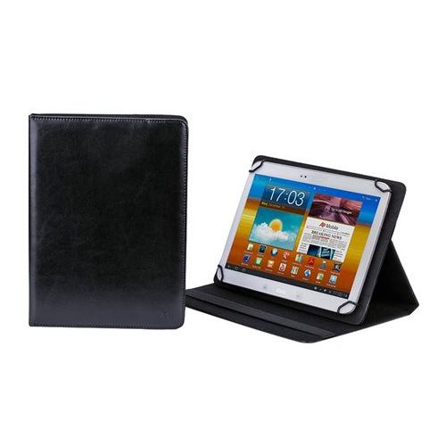 Univerzális táblagéptok, 9"/9,7"/10.5", műbőr, RIVACASE "3007" fekete