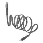 USB kábel, USB-C - USB-C, 1,2 m, RIVACASE "PS6105", szürke