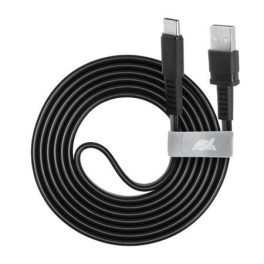   USB kábel, USB-USB-C, 1,2m, RIVACASE "PS6002", fekete