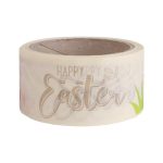 Csomagolószalag, papír, 50 mm x 20 m, VICTORIA FACILITY, húsvéti minta