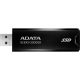 SSD (külső memória), 2TB, USB 3.2, 500/550MB/s, ADATA "SC610", fekete-piros