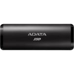 SSD (külső memória), 1TB, USB 3.2, 800/1000MB/s, ADATA "SE760, fekete