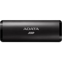   SSD (külső memória), 1TB, USB 3.2, 800/1000MB/s, ADATA "SE760, fekete