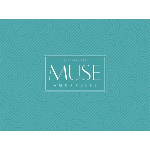 Vázlatfüzet, A5+, akvarell, 300 g, 15 lap, SHKOLYARYK "Aquarelle Muse"