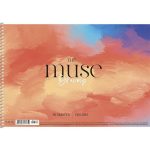 Vázlatfüzet, spirál, A4, 150 g, 30 lap, SHKOLYARYK "Drawing Muse"