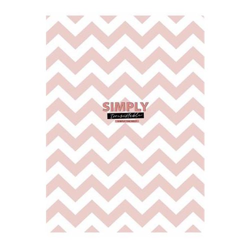 Füzet, tűzött, A4, vonalas, 40 lap, SHKOLYARYK "Simply", vegyes