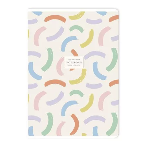 Füzet, tűzött, A4, kockás, 40 lap, SHOLYARYK "Notebook", vegyes