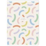 Füzet, tűzött, A4, vonalas, 40 lap, SHOLYARYK "Notebook", vegyes