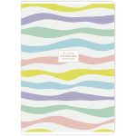 Füzet, tűzött, A4, vonalas, 40 lap, SHOLYARYK "Notebook", vegyes