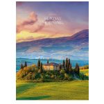 Füzet, tűzött, A4, vonalas, 40 lap, SHKOLYARYK "Sunday Morning", vegyes