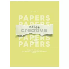   Füzet, tűzött, A5, vonalas, 48 lap, SHKOLYARYK "Notes Creative", vegyes