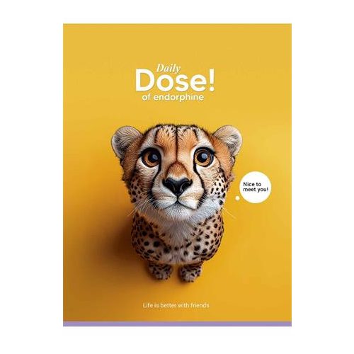 Füzet, tűzött, A5, vonalas, 48 lap, SHKOLYARYK "Nice to meet you", vegyes