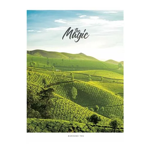 Füzet, tűzött, A5, vonalas, 48 lap, SHKOLYARYK "The Magic", vegyes