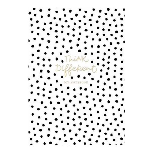 Skiccfüzet, A5, sima, 80 lap, SHKOLYARYK "Think different", vegyes