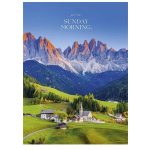 Füzet, tűzött, A4, vonalas, 80 lap, SHKOLYARYK "Sunday Morning", vegyes