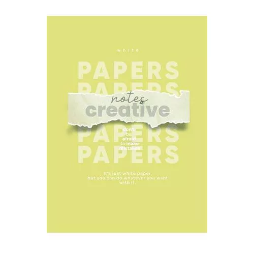 Füzet, tűzött, A4, kockás, 80 lap, SHKOLYARYK "Notes Creative", vegyes