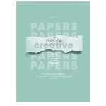 Füzet, tűzött, A4, kockás, 80 lap, SHKOLYARYK "Notes Creative", vegyes