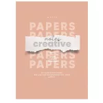 Füzet, tűzött, A4, kockás, 80 lap, SHKOLYARYK "Notes Creative", vegyes