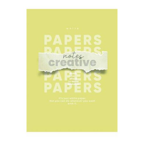 Füzet, tűzött, A4, vonalas, 80 lap, SHKOLYARYK "Notes Creative", vegyes