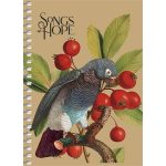 Spirálfüzet, A6, kockás, 80 lap, SHKOLYARYK "Spring Hope", vegyes